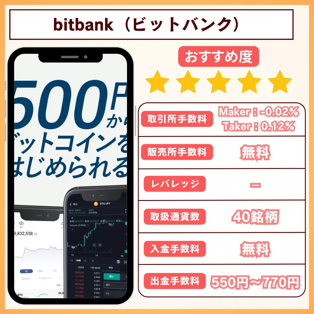 仮想通貨取引所おすすめ_bitbank_詳細
